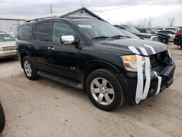 5N1BA08C28N629967 - 2008 NISSAN ARMADA SE BLACK photo 4