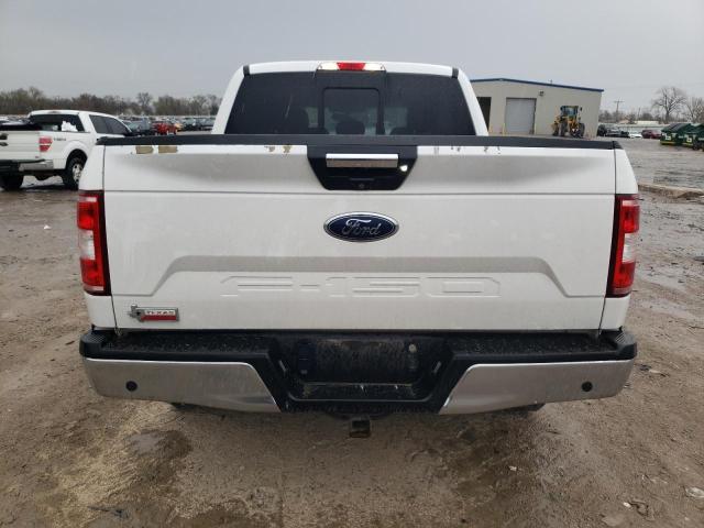 1FTEW1C57JKC80779 - 2018 FORD F150 SUPERCREW WHITE photo 6