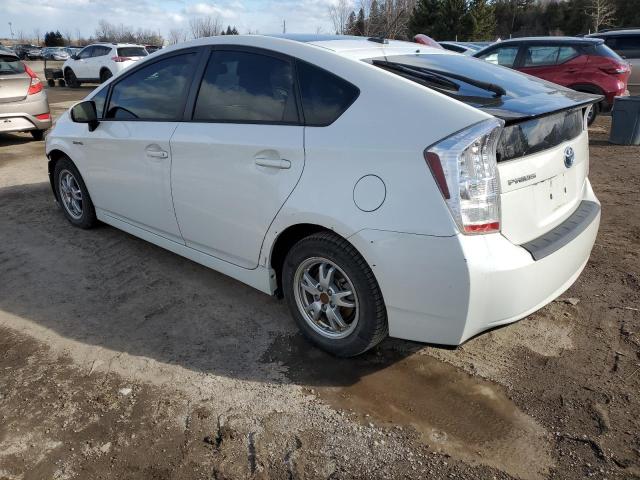 JTDKN3DU6A0145957 - 2010 TOYOTA PRIUS WHITE photo 2