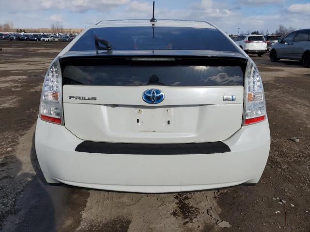 JTDKN3DU6A0145957 - 2010 TOYOTA PRIUS WHITE photo 6