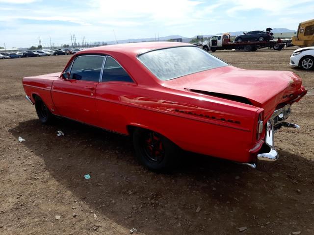 6A43C199057 - 1966 FORD FAIRLANE RED photo 2