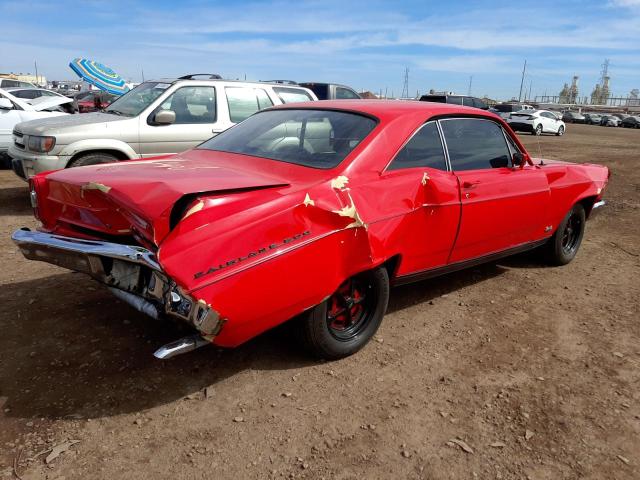 6A43C199057 - 1966 FORD FAIRLANE RED photo 3