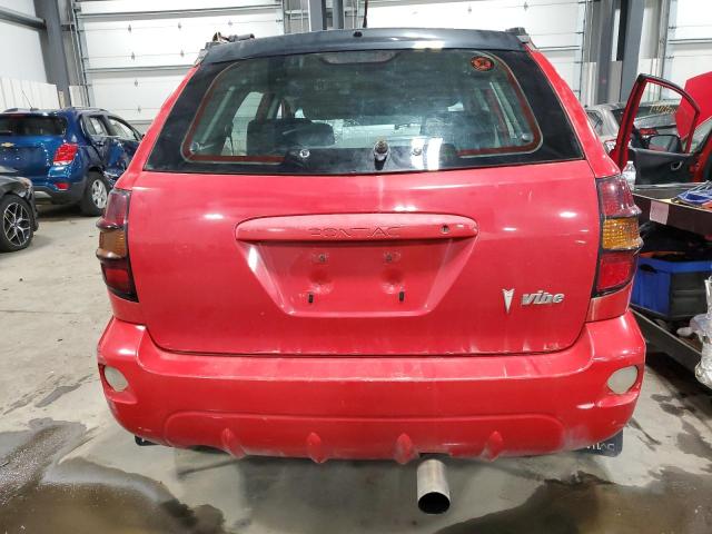 5Y2SL62843Z440003 - 2003 PONTIAC VIBE RED photo 6