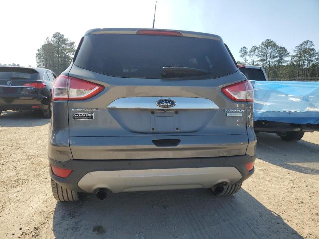 1FMCU0J96EUA19534 - 2014 FORD ESCAPE TITANIUM GRAY photo 6