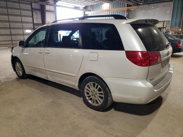 5TDZK22C68S102769 - 2008 TOYOTA SIENNA XLE WHITE photo 2