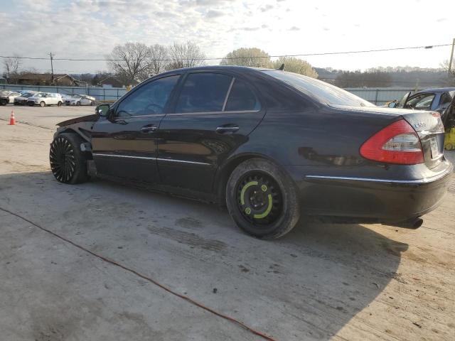 WDBUF72X97B025575 - 2007 MERCEDES-BENZ E 550 BLACK photo 2