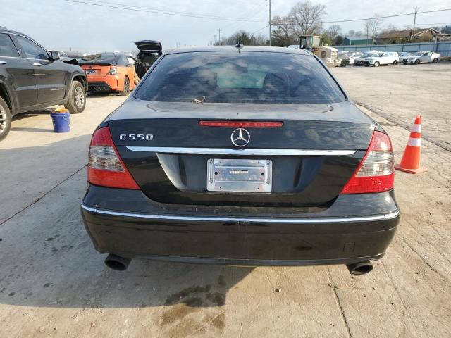 WDBUF72X97B025575 - 2007 MERCEDES-BENZ E 550 BLACK photo 6