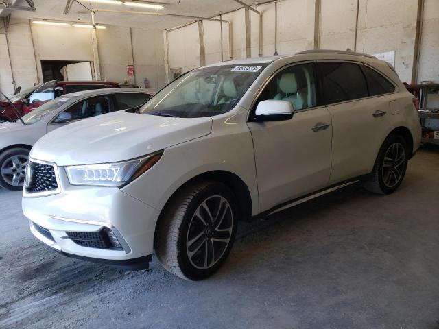 5FRYD3H89HB013523 - 2017 ACURA MDX ADVANCE WHITE photo 1