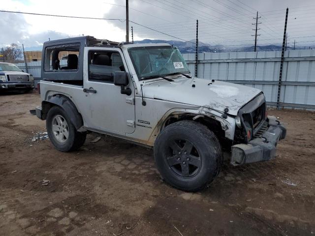 1C4AJWAG6CL259191 - 2012 JEEP WRANGLER SPORT SILVER photo 4