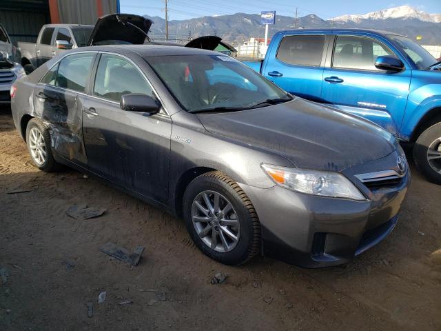 4T1BB3EK5AU118579 - 2010 TOYOTA CAMRY HYBRID GRAY photo 4