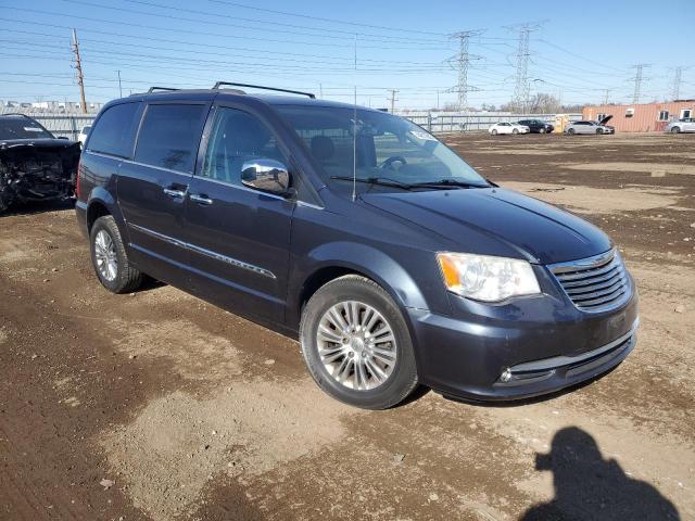 2C4RC1CG4DR652743 - 2013 CHRYSLER TOWN & COU TOURING L BLACK photo 4