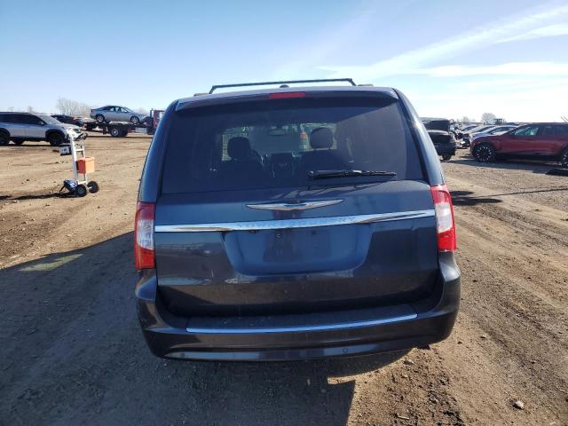 2C4RC1CG4DR652743 - 2013 CHRYSLER TOWN & COU TOURING L BLACK photo 6