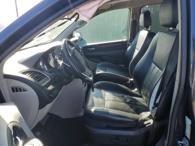 2C4RC1CG4DR652743 - 2013 CHRYSLER TOWN & COU TOURING L BLACK photo 7