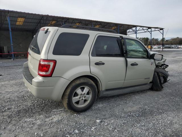 1FMCU03158KE51328 - 2008 FORD ESCAPE XLT BEIGE photo 3