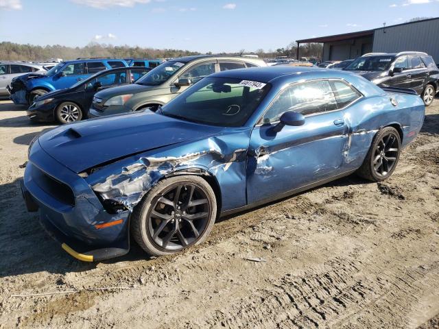 2C3CDZJG9MH673828 - 2021 DODGE CHALLENGER GT BLUE photo 1