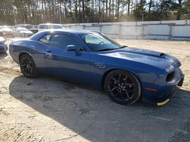 2C3CDZJG9MH673828 - 2021 DODGE CHALLENGER GT BLUE photo 4