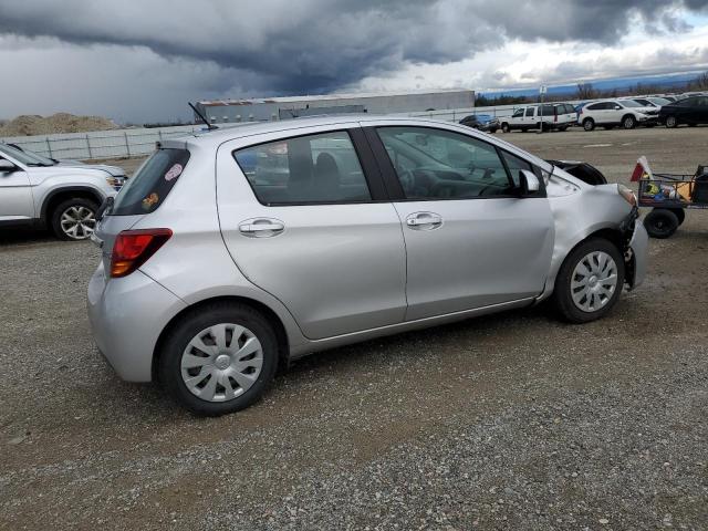 VNKKTUD32FA043552 - 2015 TOYOTA YARIS SILVER photo 3