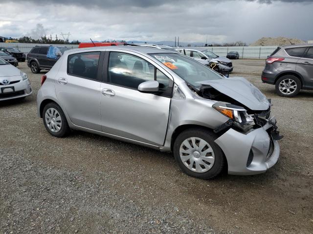 VNKKTUD32FA043552 - 2015 TOYOTA YARIS SILVER photo 4