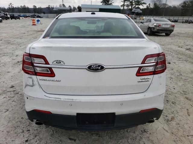 1FAHP2E86DG168415 - 2013 FORD TAURUS SEL WHITE photo 6