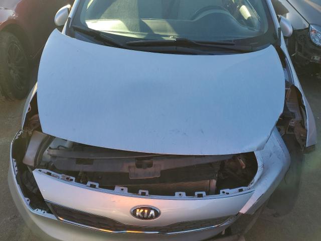 KNADN5A36D6292441 - 2013 KIA RIO EX SILVER photo 11