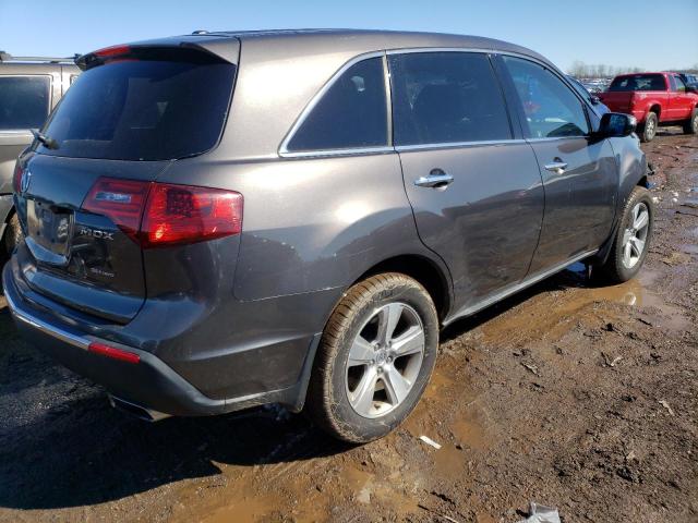 2HNYD2H32CH519305 - 2012 ACURA MDX TECHNOLOGY 石墨色 照片 3