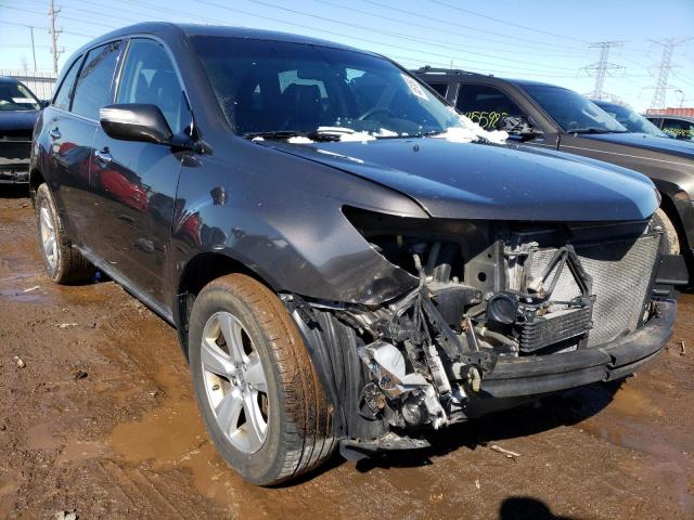 2HNYD2H32CH519305 - 2012 ACURA MDX TECHNOLOGY CHARCOAL photo 4