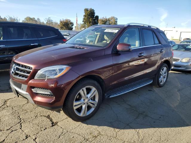 4JGDA5HB6DA138557 - 2013 MERCEDES-BENZ ML 350 4MATIC BURGUNDY photo 1