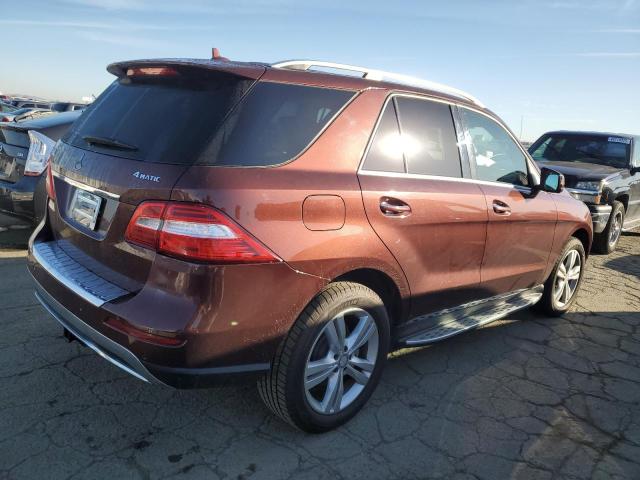 4JGDA5HB6DA138557 - 2013 MERCEDES-BENZ ML 350 4MATIC BURGUNDY photo 3