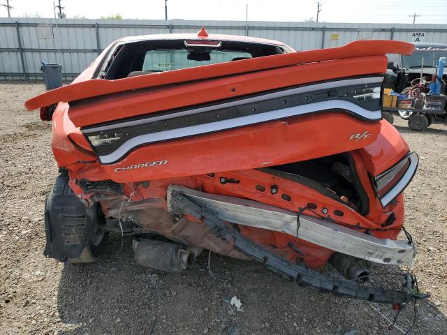 2C3CDXCT0MH553897 - 2021 DODGE CHARGER R/T ORANGE photo 6