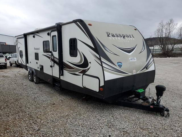 4YDT32925JK418190 - 2018 KEYSTONE PASSPORT CREAM photo 1