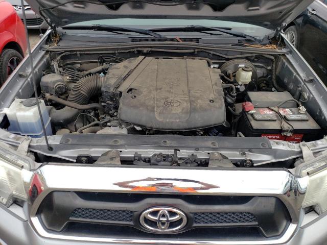 3TMJU4GN5FM192443 - 2015 TOYOTA TACOMA DOUBLE CAB PRERUNNER SILVER photo 11