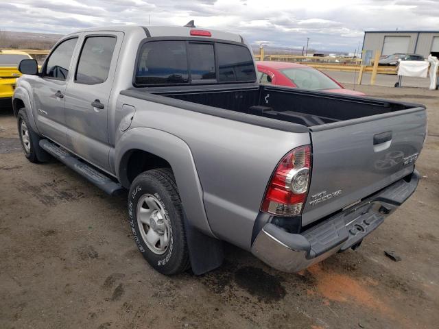 3TMJU4GN5FM192443 - 2015 TOYOTA TACOMA DOUBLE CAB PRERUNNER SILVER photo 2