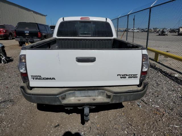 5TFTU4GN4BX003519 - 2011 TOYOTA TACOMA PRERUNNER ACCESS CAB WHITE photo 6