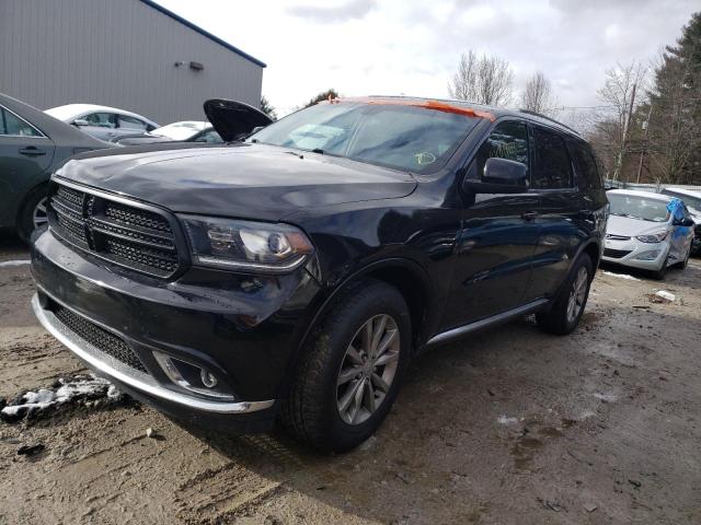 1C4RDHAG6HC638575 - 2017 DODGE DURANGO SXT BLACK photo 1