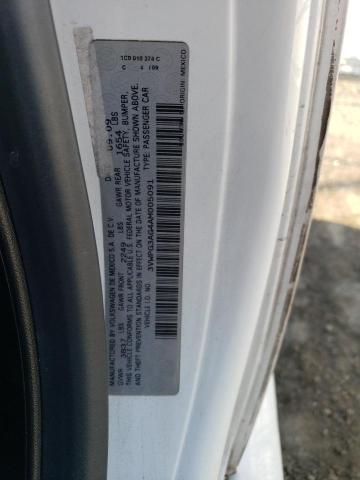 3VWPG3AG4AM005091 - 2010 VOLKSWAGEN NEW BEETLE WHITE photo 13