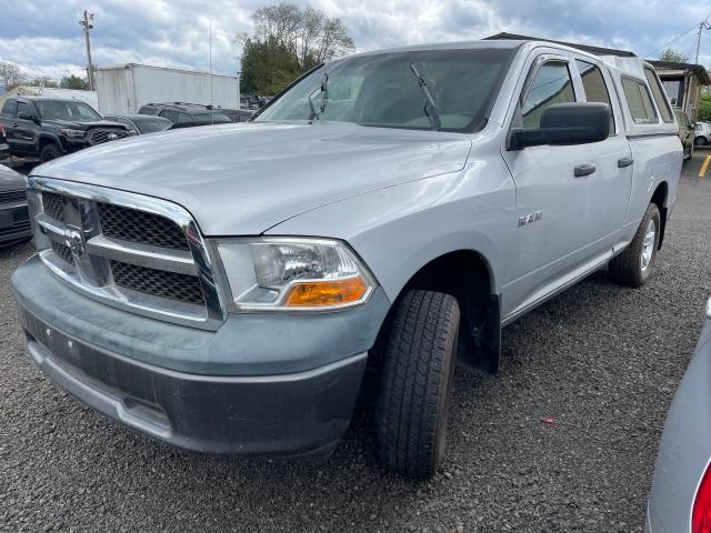 1D7RV1GP2AS142489 - 2010 DODGE RAM 1500 SILVER photo 2