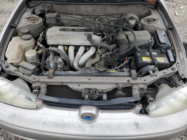 1Y1SK5282WZ412181 - 1998 CHEVROLET GEO PRIZM BASE SILVER photo 11