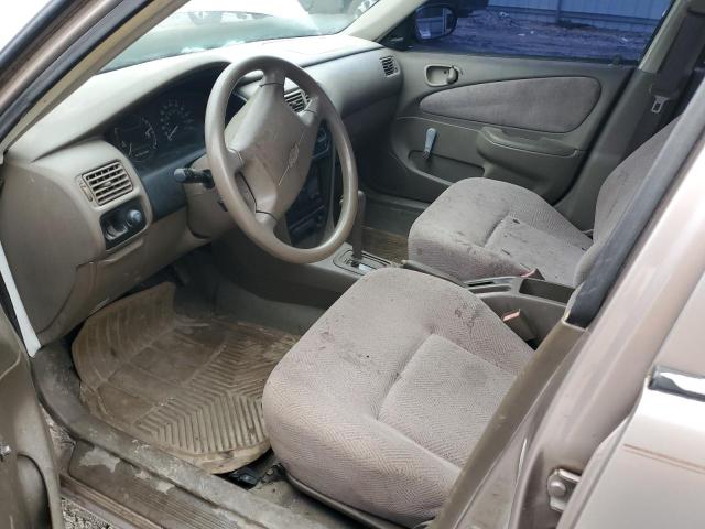 1Y1SK5282WZ412181 - 1998 CHEVROLET GEO PRIZM BASE SILVER photo 7