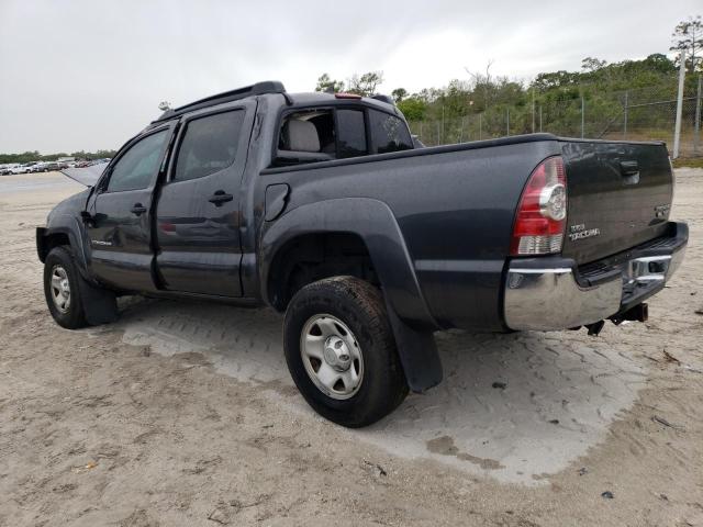 5TFJU4GNXFX085303 - 2015 TOYOTA TACOMA DOUBLE CAB PRERUNNER GRAY photo 2