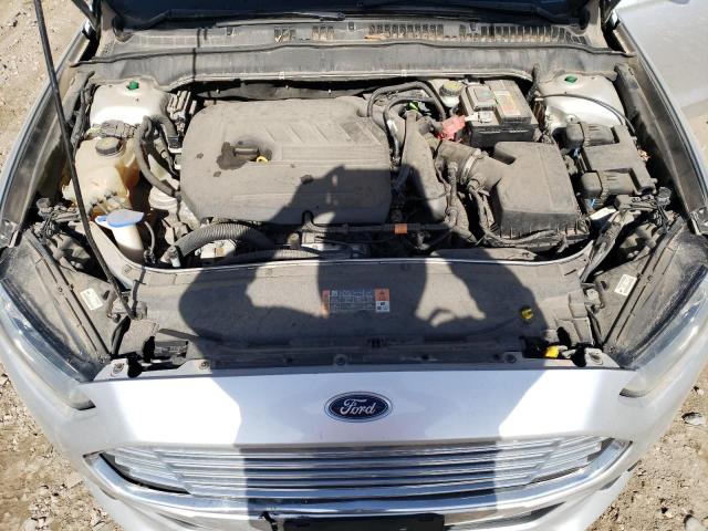 3FA6P0HD3GR172987 - 2016 FORD FUSION SE SILVER photo 11