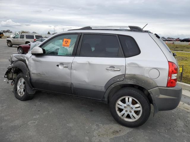 KM8JN72D46U271817 - 2006 HYUNDAI TUCSON GLS SILVER photo 2