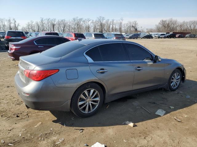 JN1CV7AR6HM681535 - 2017 INFINITI Q50 BASE GRAY photo 3