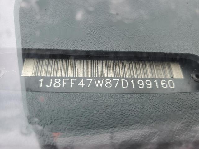 1J8FF47W87D199160 - 2007 JEEP COMPASS SILVER photo 12