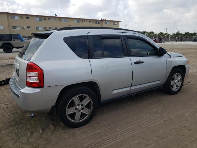 1J8FF47W87D199160 - 2007 JEEP COMPASS SILVER photo 3