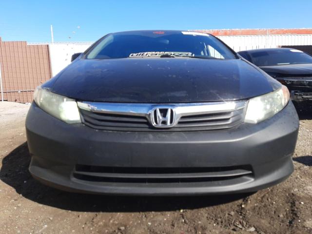 2HGFB2F57CH310814 - 2012 HONDA CIVIC LX BLACK photo 5