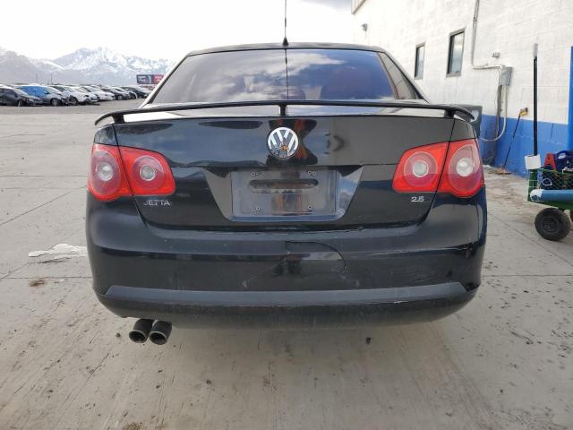 3VWEF71K07M065609 - 2007 VOLKSWAGEN JETTA WOLFSBURG 黑色 照片 6