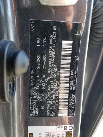 JTEBU5JRXG5367035 - 2016 TOYOTA 4RUNNER SR5/SR5 PREMIUM 灰色 照片 12