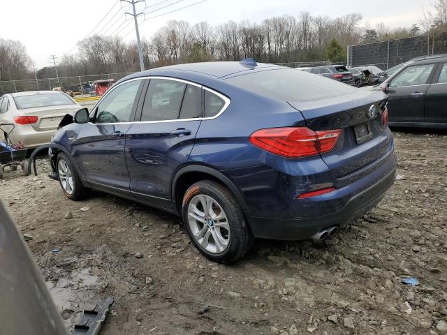 5UXXW3C50F0M87438 - 2015 BMW X4 XDRIVE28I BLUE photo 2