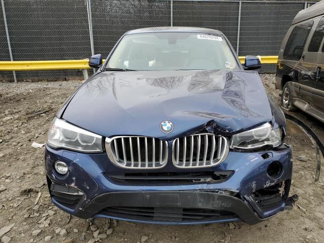 5UXXW3C50F0M87438 - 2015 BMW X4 XDRIVE28I BLUE photo 5