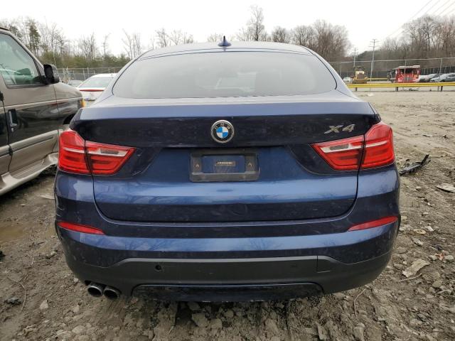 5UXXW3C50F0M87438 - 2015 BMW X4 XDRIVE28I BLUE photo 6
